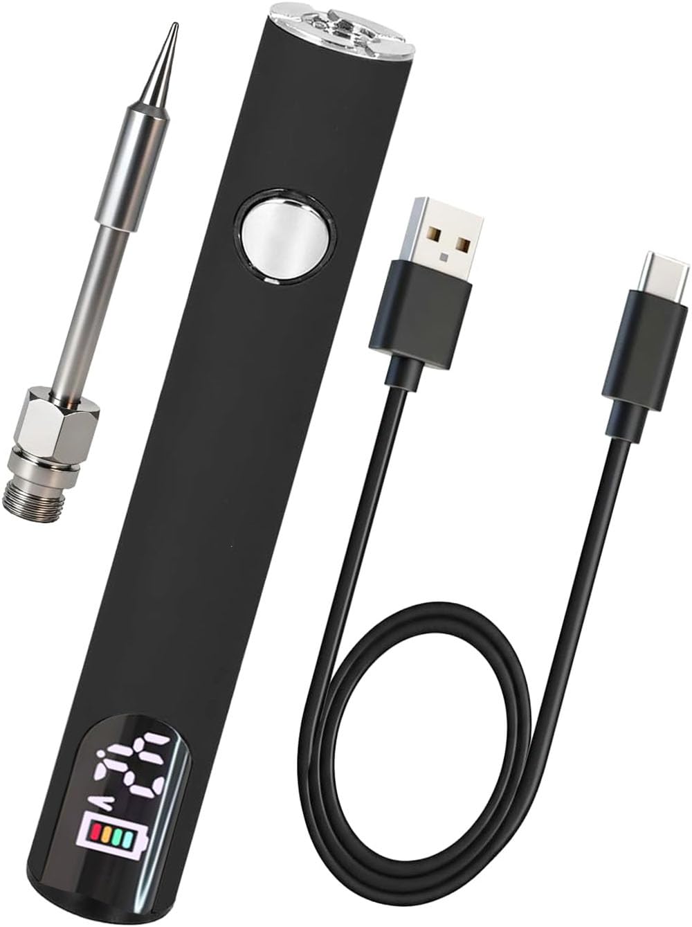 SRIBOO premium portable soldering iron with LED display for precise temperature control