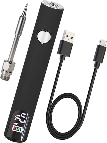 SRIBOO premium portable soldering iron with LED display for precise temperature control