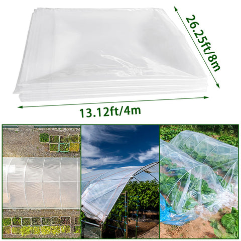 Srmayyi heavy-duty plastic sheathing shows tear resistance ideal for long seasonal projects.