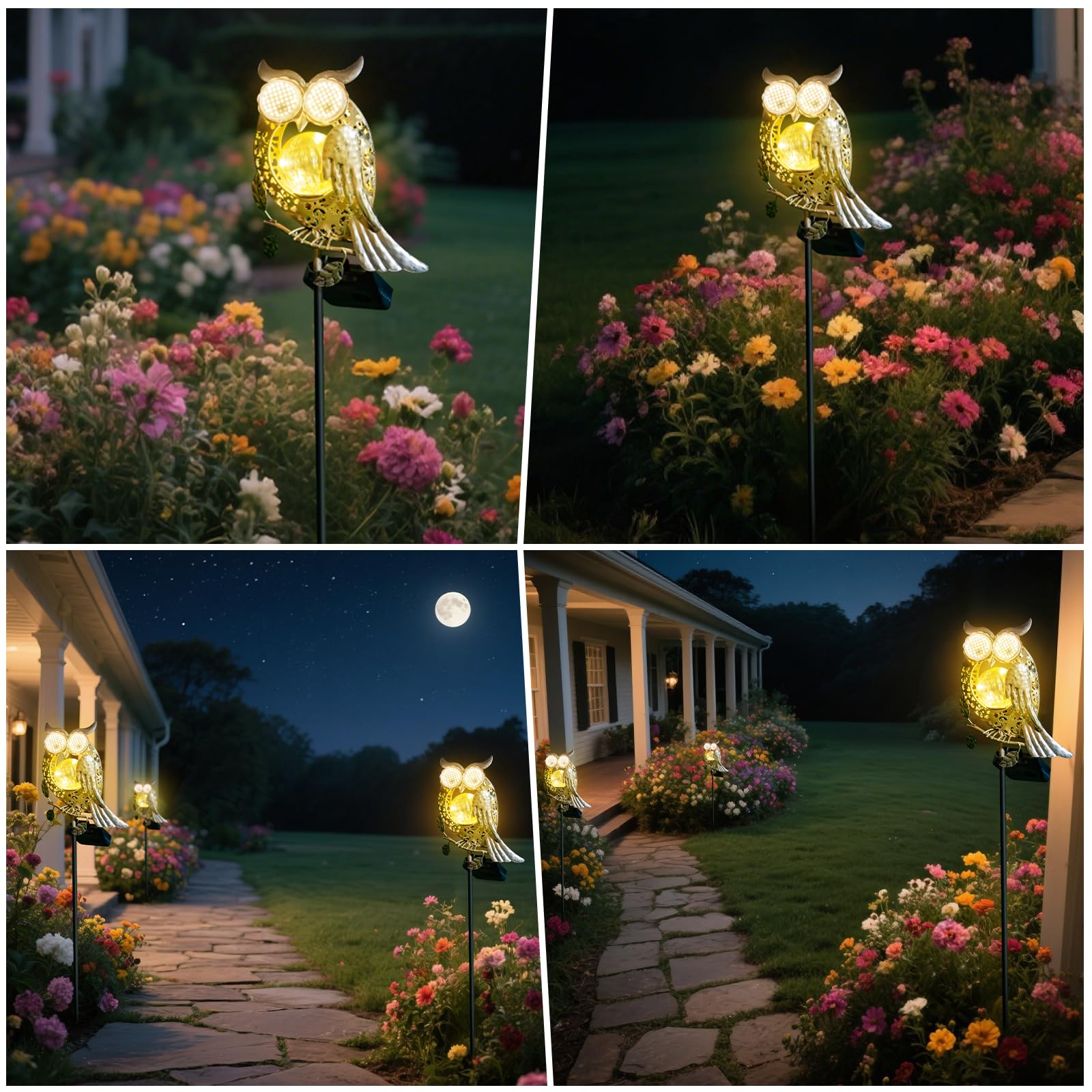 SRNPMIU night glow from owl eyes adds ambiance to landscapes