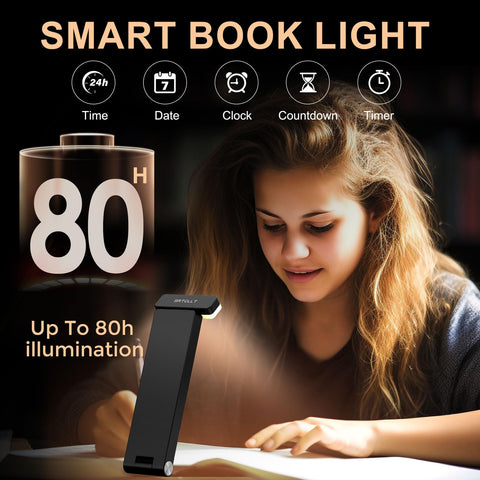 SRTCLLT book light with an adjustable head for precise lighting