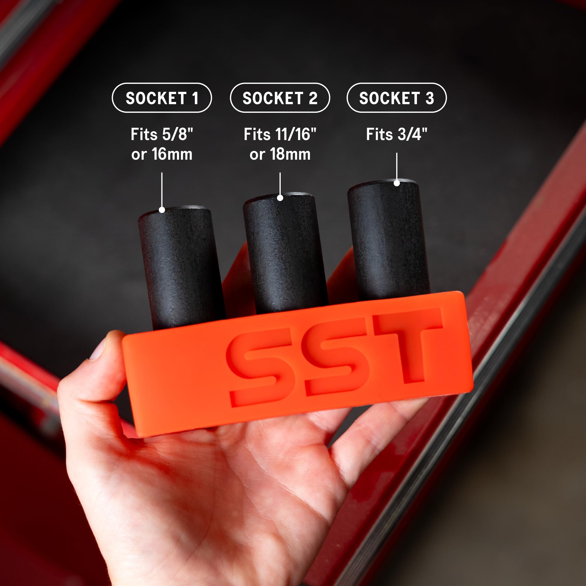 SST Tap Socket Wrench with black oxide coating protects taps in tight spaces.