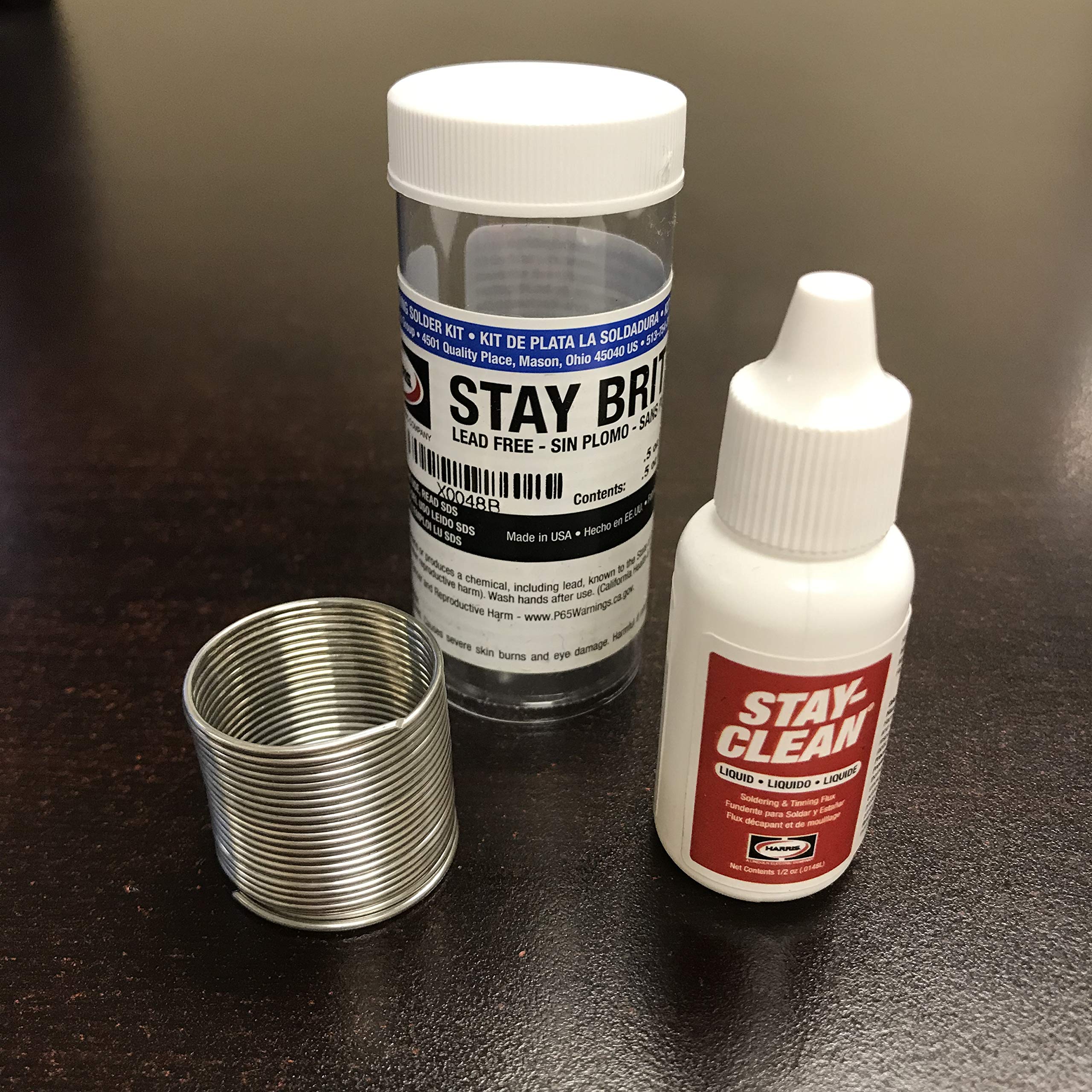 STA-BRITE SBSK silver solder 3/64 oz ready-to-use for precise metalwork and joints.
