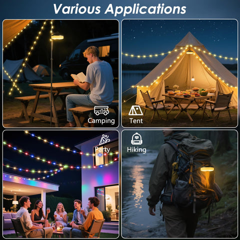 Staaricc 8-mode multi-light adapts to mood lighting and tasks.