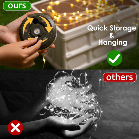 Staaricc waterproof LED lantern withstands rain and outdoor adventures.