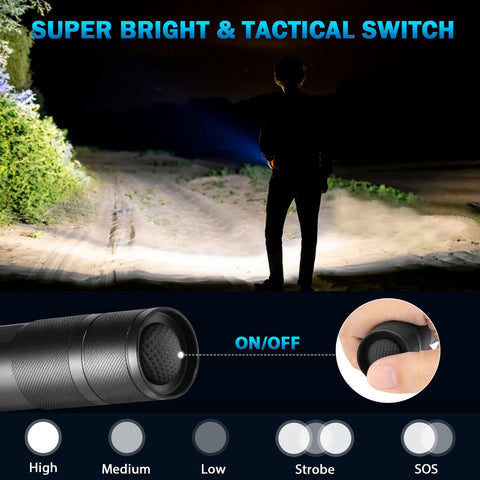 Staarricc compact pocket flashlight ideal for everyday tasks and quick lighting.