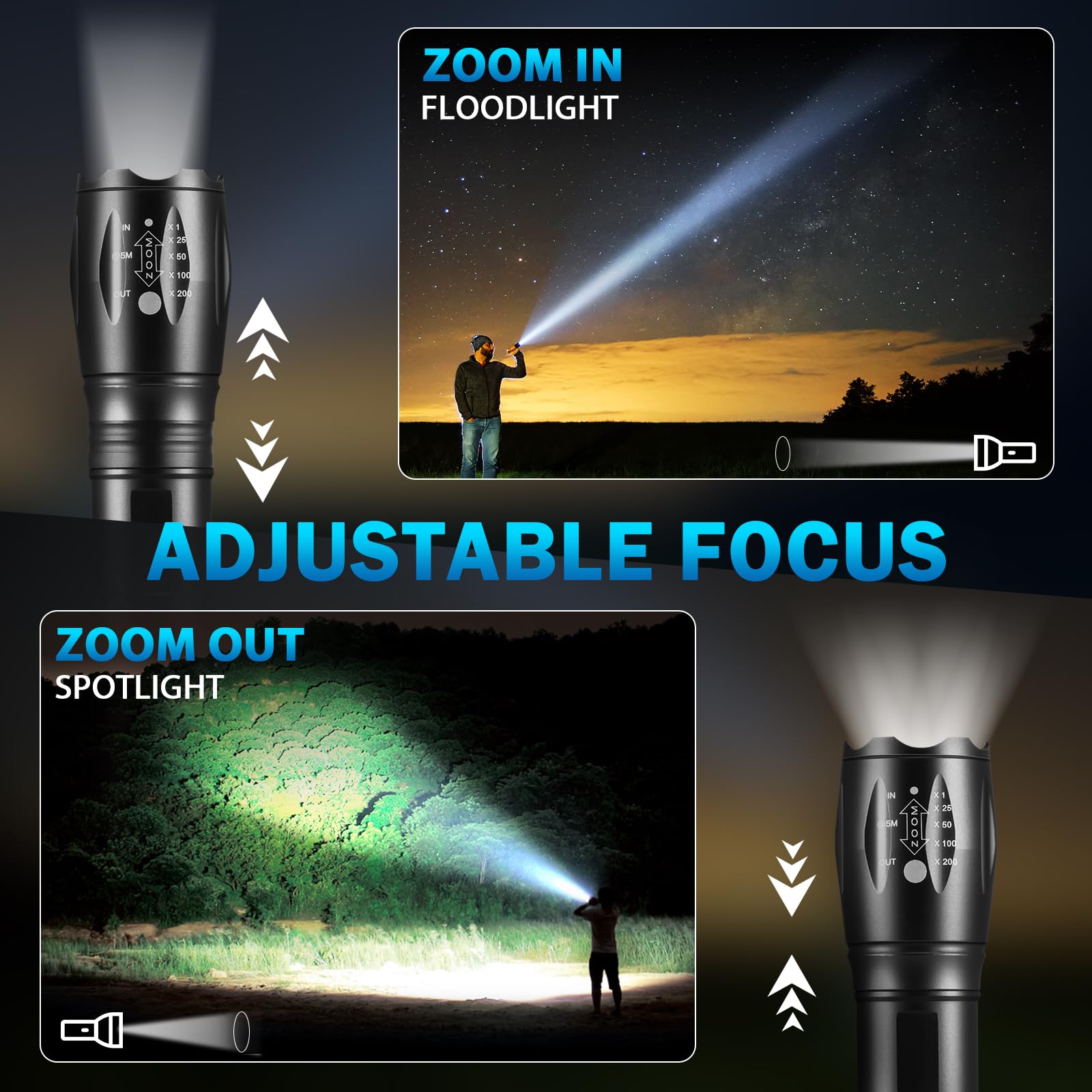 Staarricc pocket-size flashlight demonstrates compact carry in pocket.