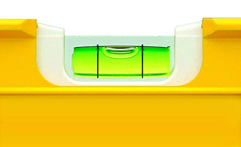 Two AA batteries power the Stabila 36548 for portable use.