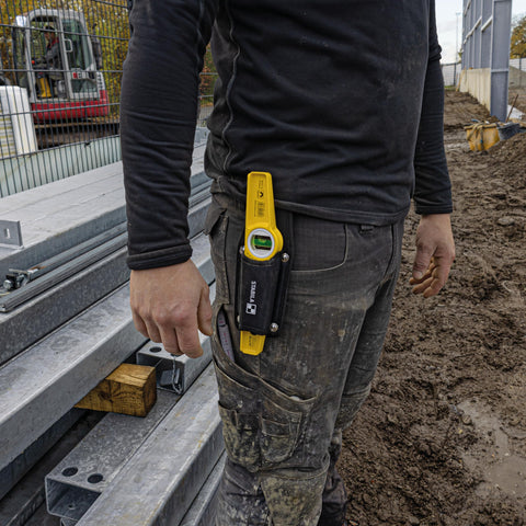 Compact 10-inch size ideal for scaffold and steel work.