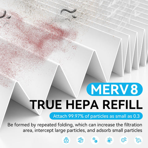 Stafilter refill paper pack ready for quick, mess-free replacements