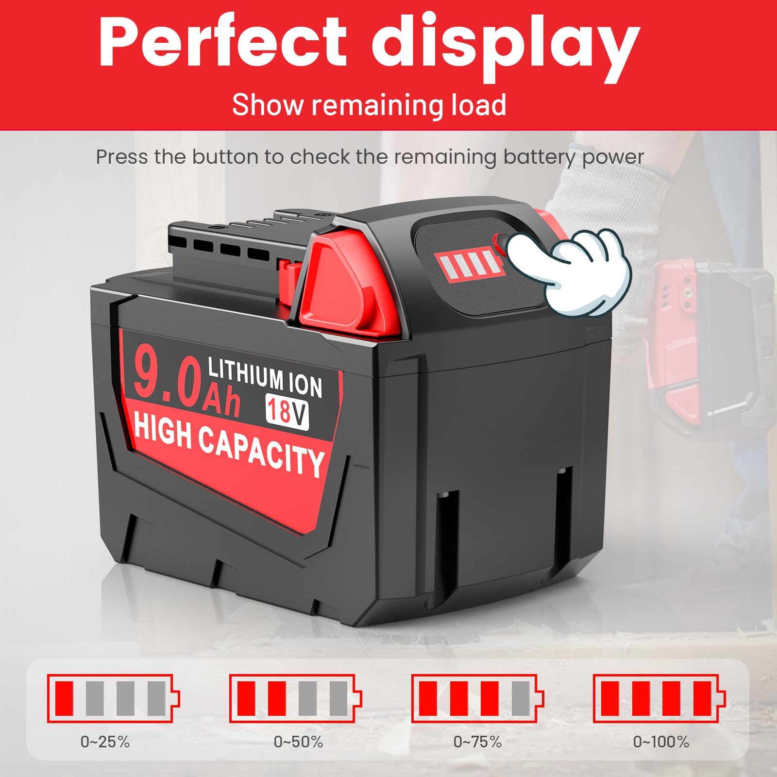 Stairlie Milwaukee 18V compatibility expands tool versatility.