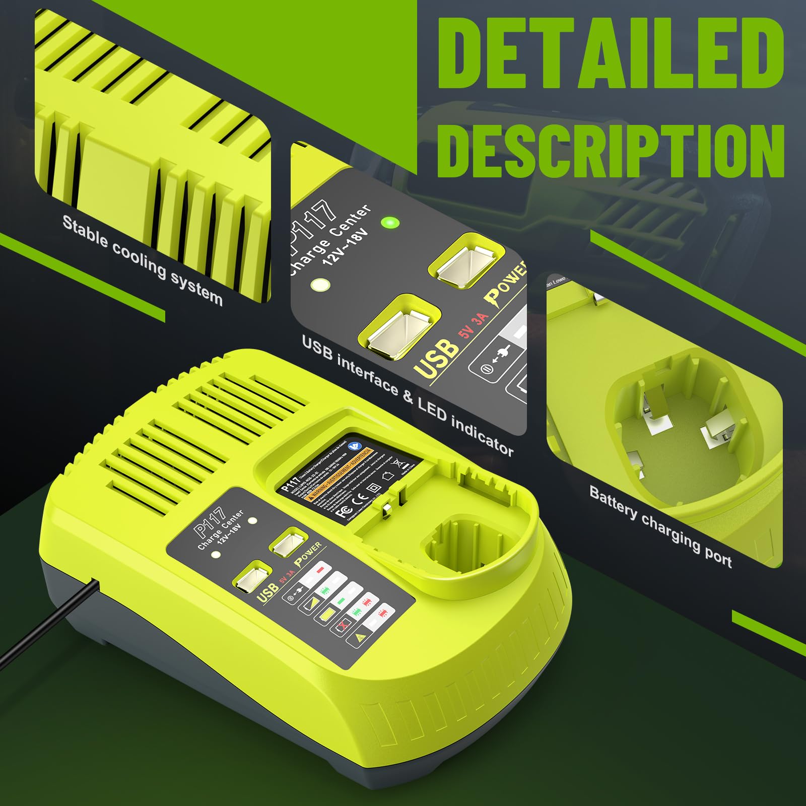 Stairlie overcharge safety and temperature protection for reliable charging.