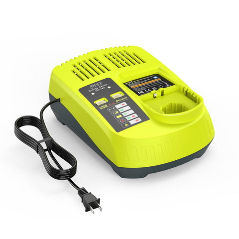 Stairlie P117 charger front view highlights compact design for space-saving charging.