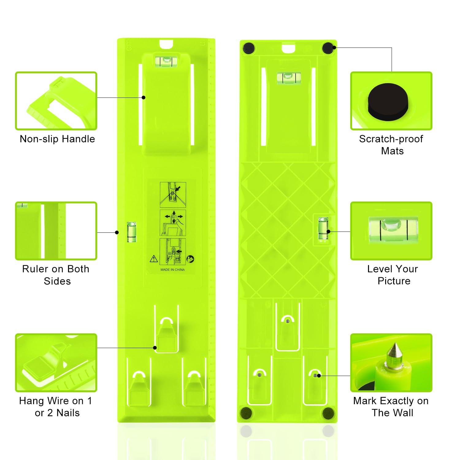 Stalishare single and double hook system fits a variety of hardware