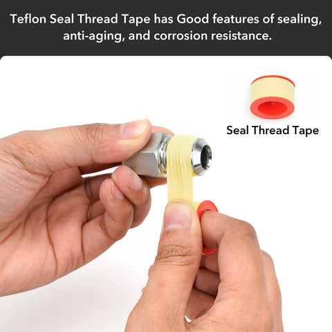Stanbroil 1/2-inch flare to 3/8-inch female NPT coupling for versatile fittings.