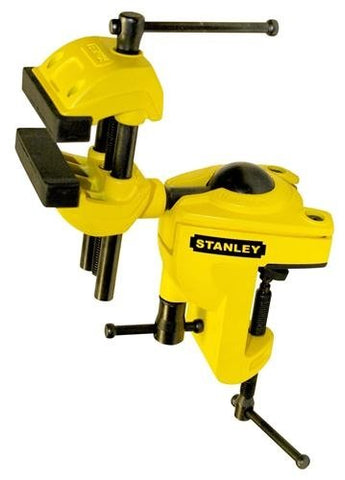 Stanley 83-069M mounted base shows easy surface attachment with clamp