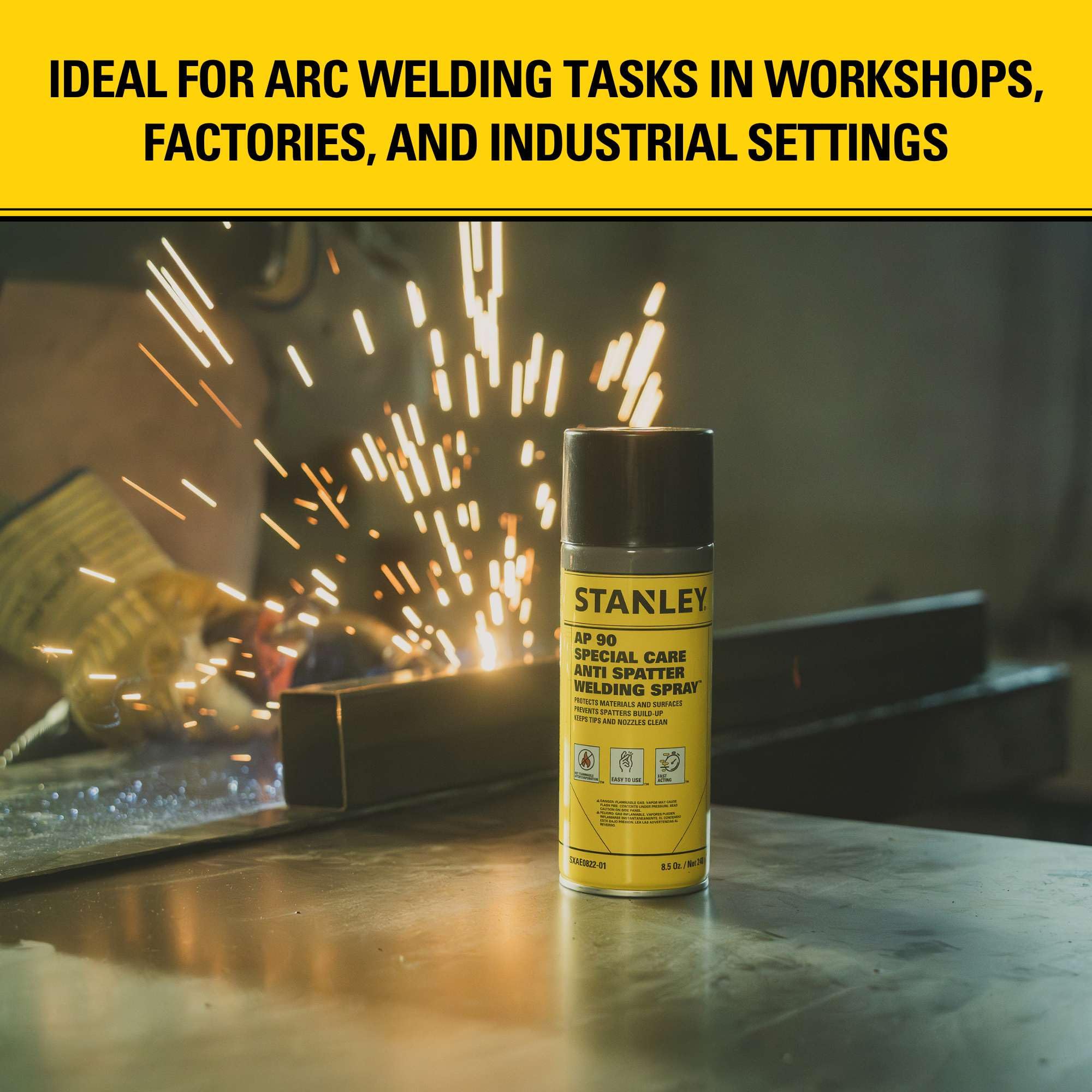 Stanley AP90 drying film provides non-flammable protection