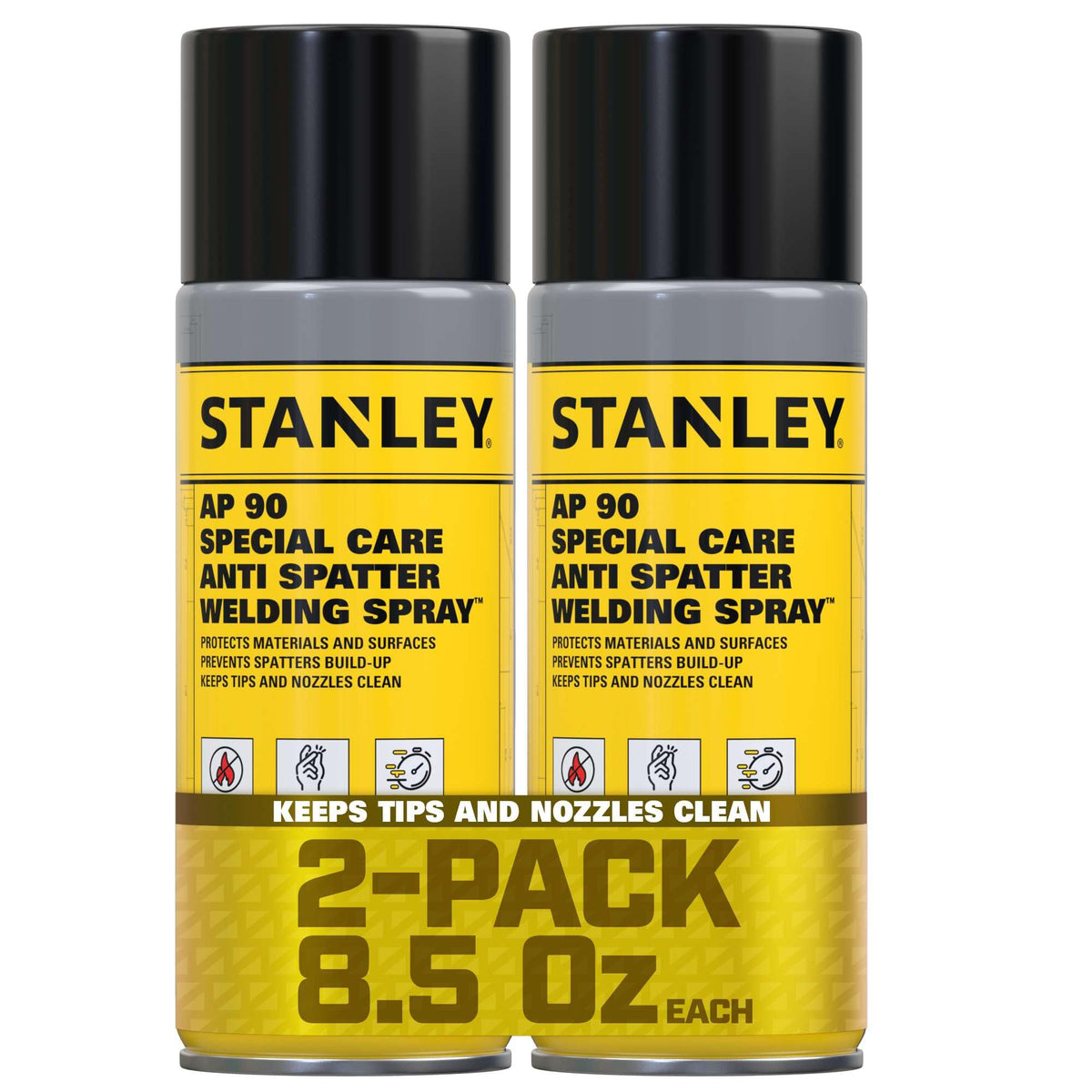 Stanley AP90 anti spatter spray on welding tips for cleaner MIG welds