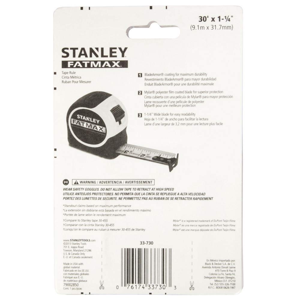 STANLEY FatMax 16- and 19.2-inch centers simplify framing.