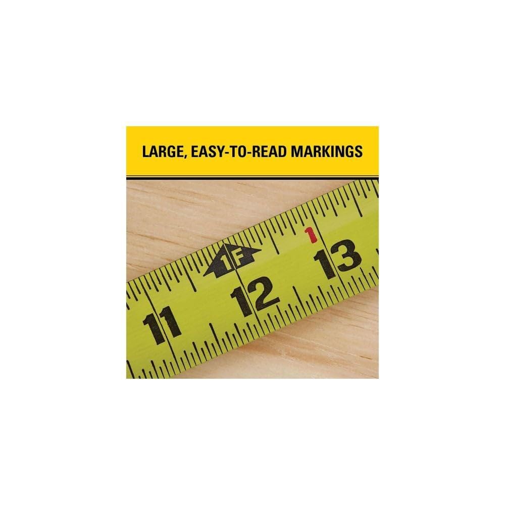 STANLEY FATMAX tape with a durable high-impact case stands up to tough jobsite conditions