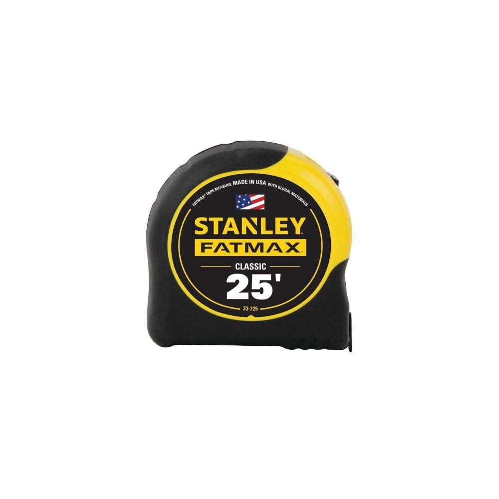 STANLEY FATMAX 25-ft tape with extended reach aids solo measurements on large projects