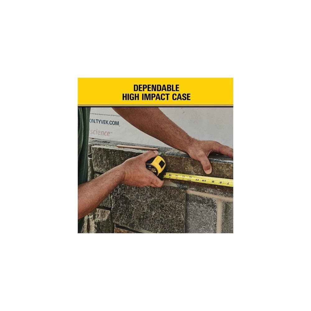 STANLEY FATMAX full blade coating protects the tape during abrasion-prone tasks