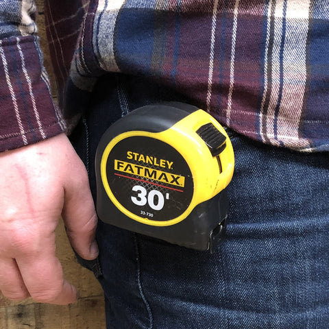 STANLEY FatMax durable housing supports comfortable use.