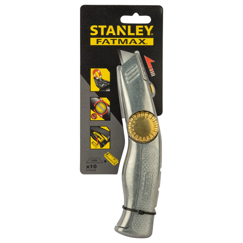 Stanley FatMax Snap Off Knife Pro safe storage with retractable blade