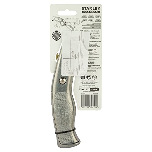 Stanley FatMax Snap Off Knife Pro quick blade changes keep workflows smooth