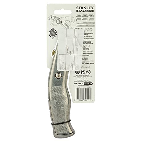 Stanley FatMax Snap Off Knife Pro quick blade changes keep workflows smooth