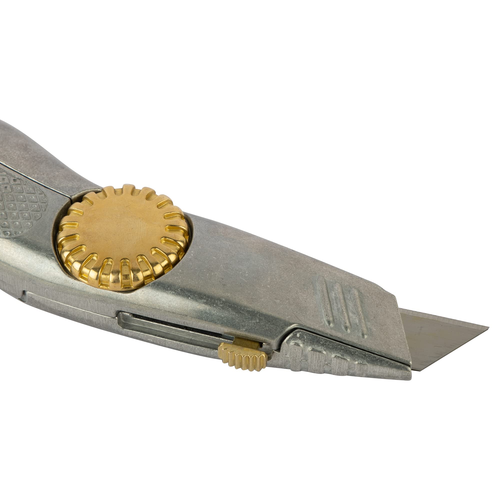 Stanley FatMax Snap Off Knife Pro silver body designed for durable daily use