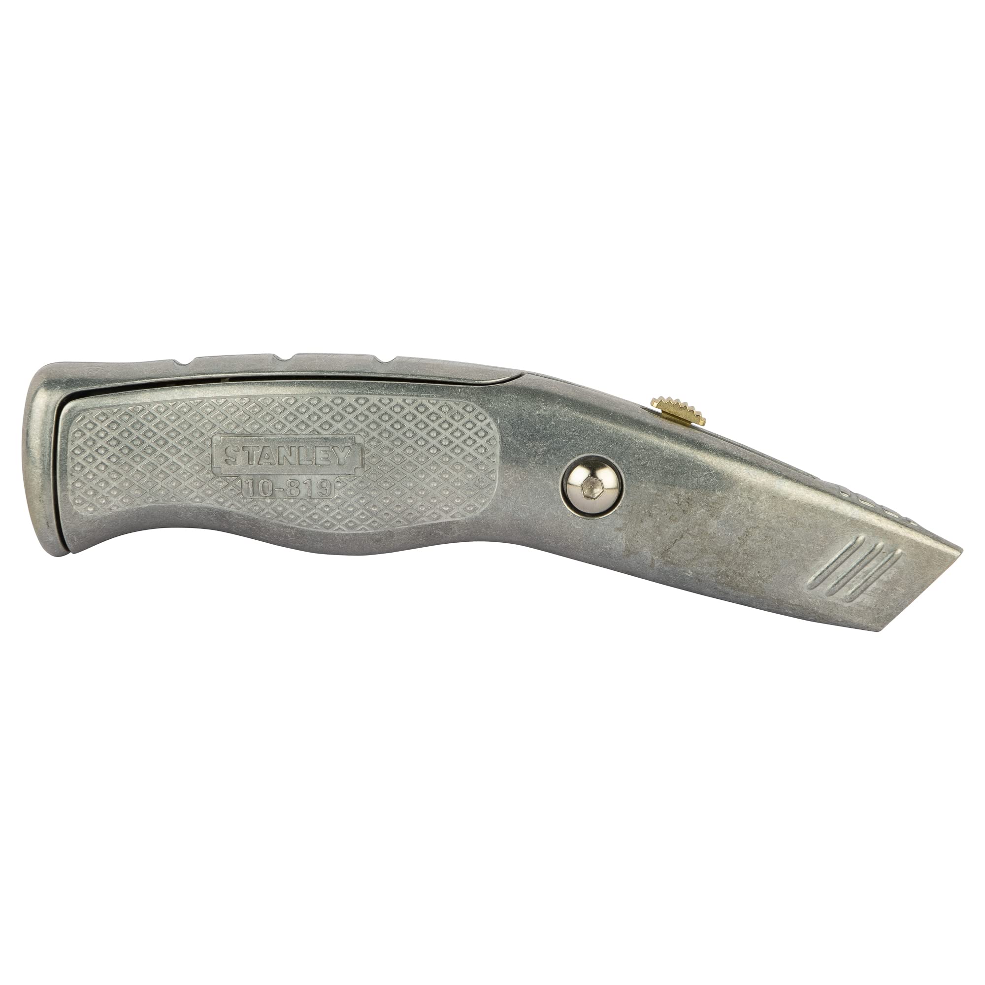 Stanley FatMax Snap Off Knife Pro with stainless steel blade guide for accuracy