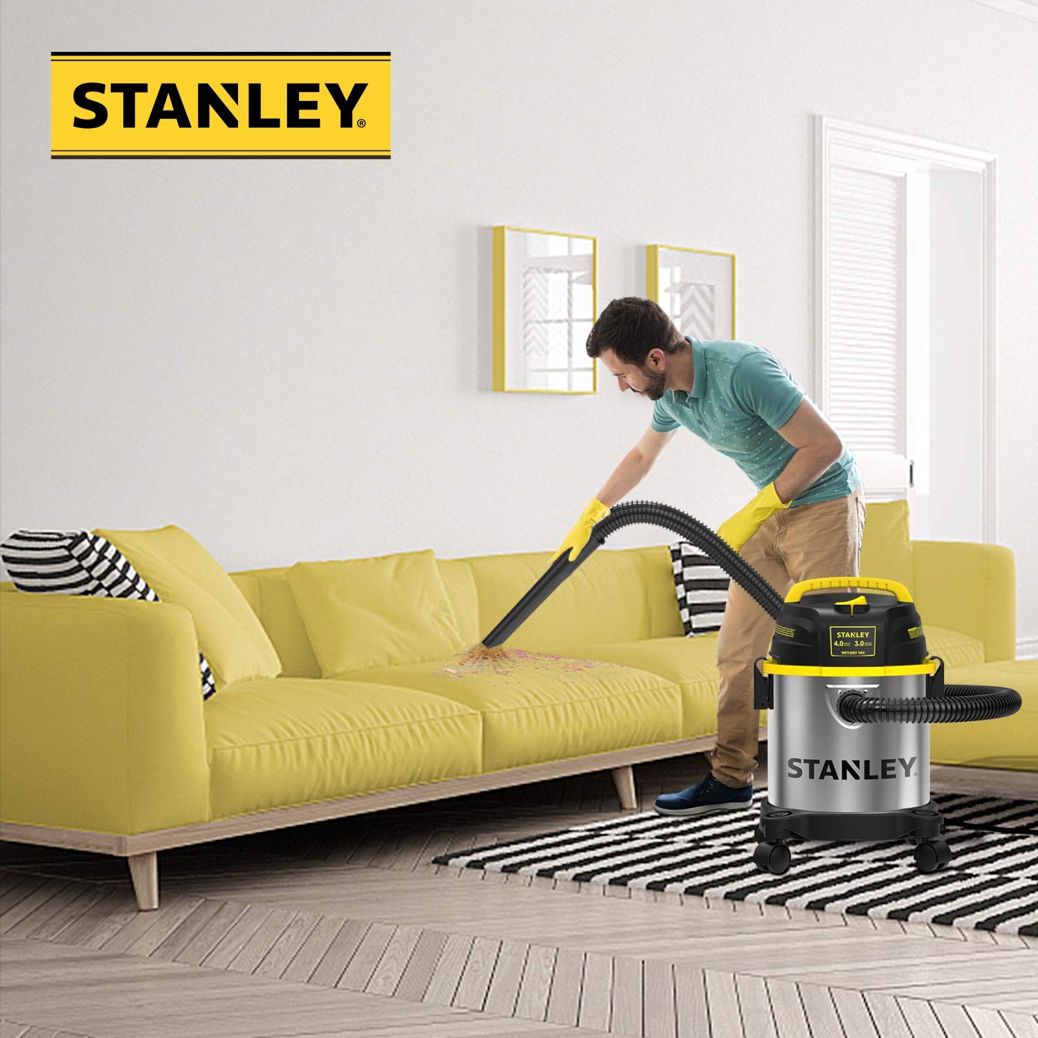 Stanley SL18136 swivel casters enable easy movement around a workspace