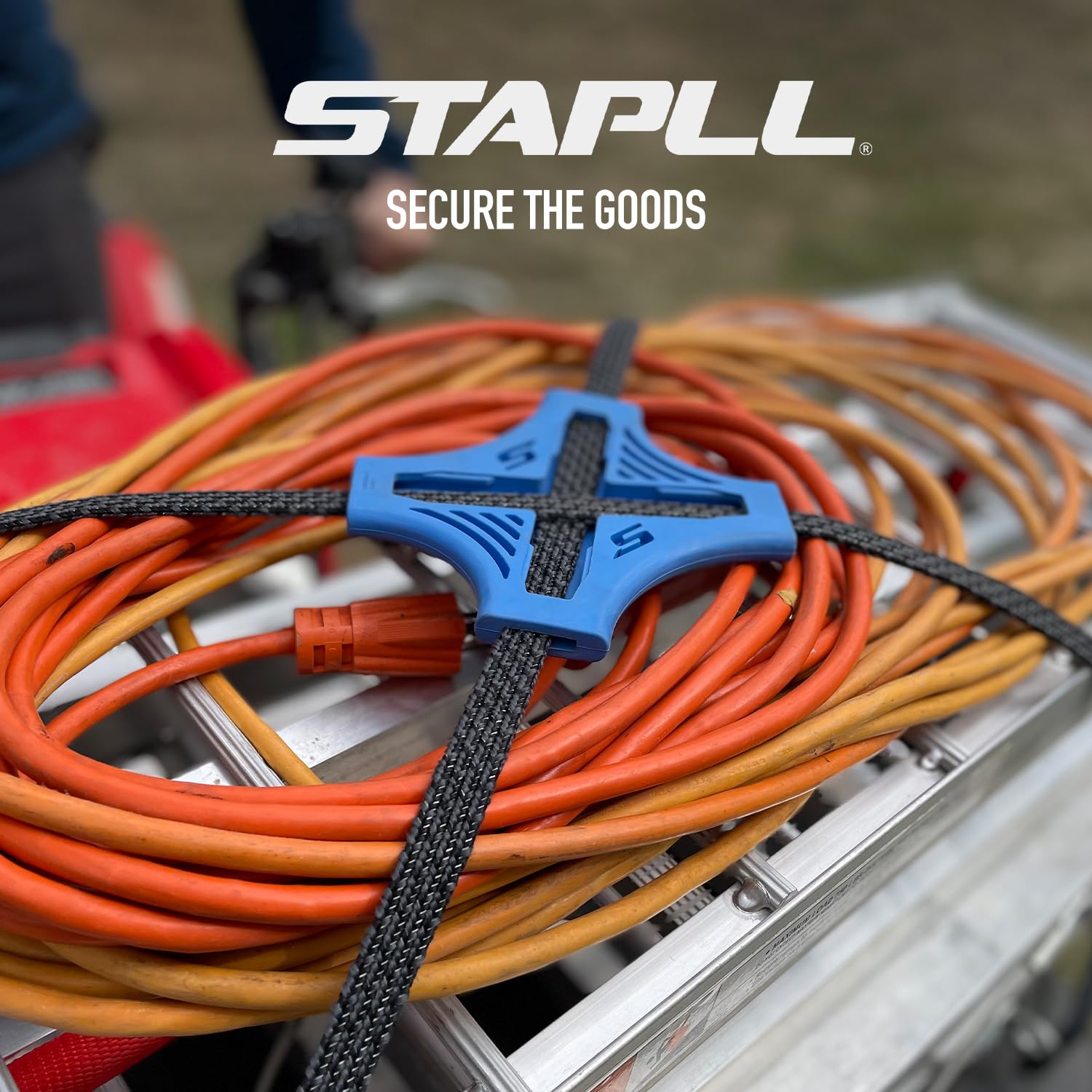 STAPLL easy-to-use design enables quick securing after outdoor activities.
