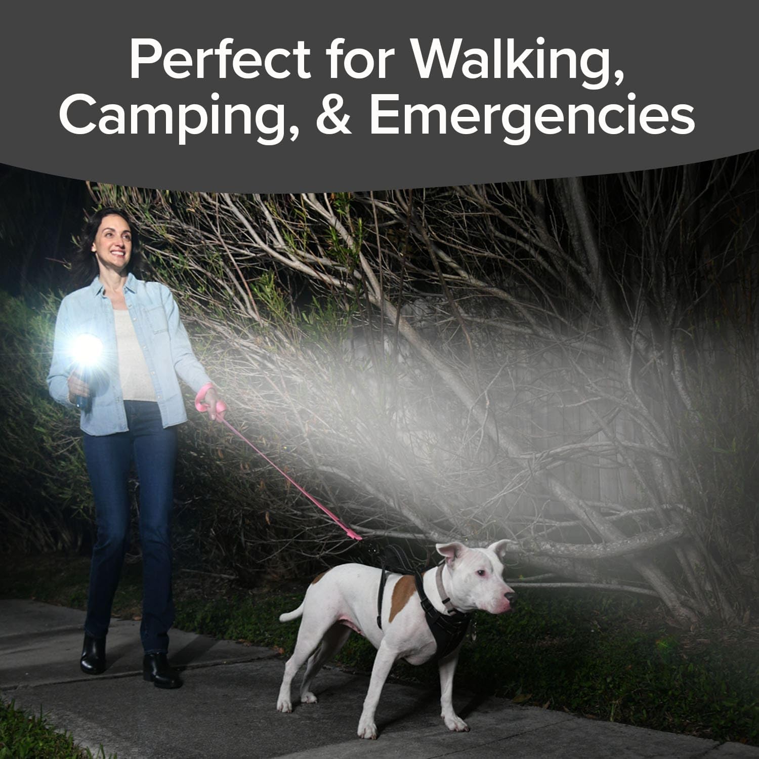 Emergency-ready flashlight with reliable brightness for unexpected outages.