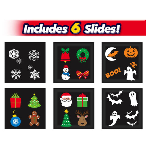Star Shower Slide Show Halloween slides add spooky porch or window décor