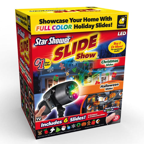 Star Shower Slide Show motion settings offer fast, slow, and stop-motion options