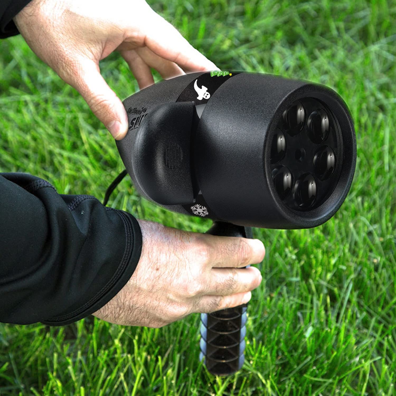 Star Shower Slide Show quick setup highlights plug-and-project operation
