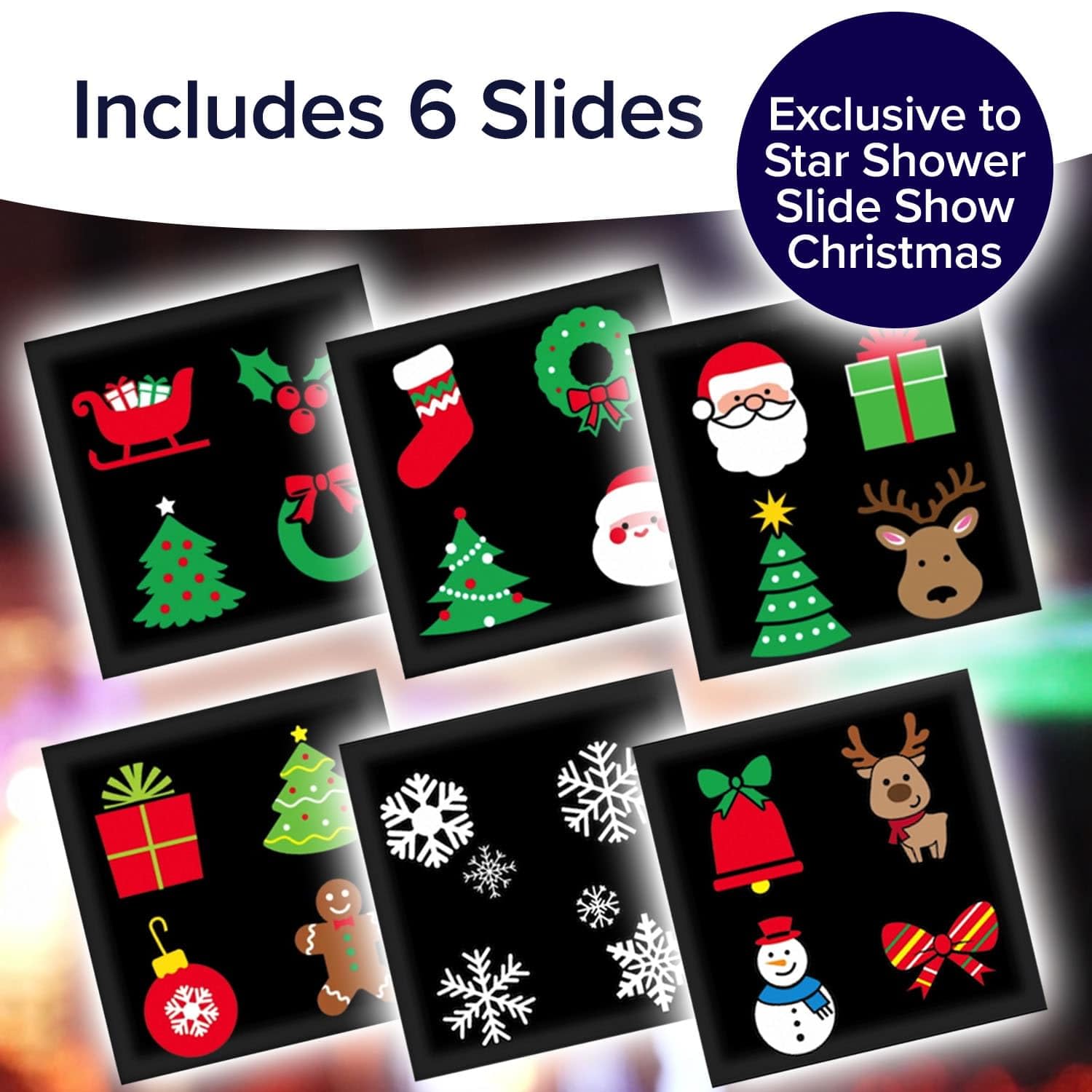 Star Shower Slide Show remote control for effortless motion adjustment