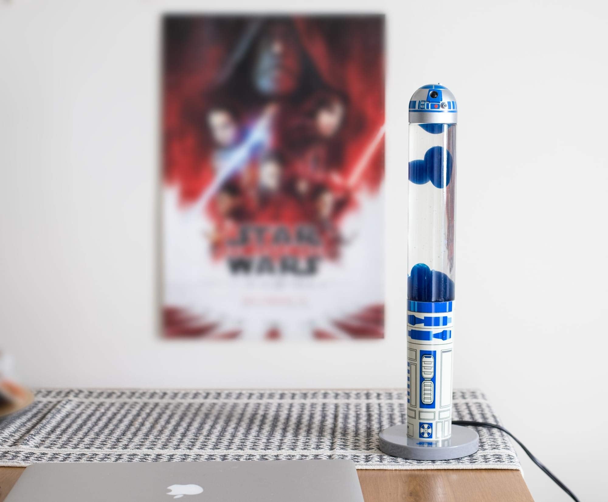 STAR WARS R2-D2 base detail supports stable desk decor