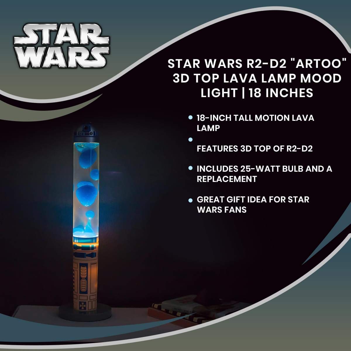 STAR WARS R2-D2 gift idea offers unique night light