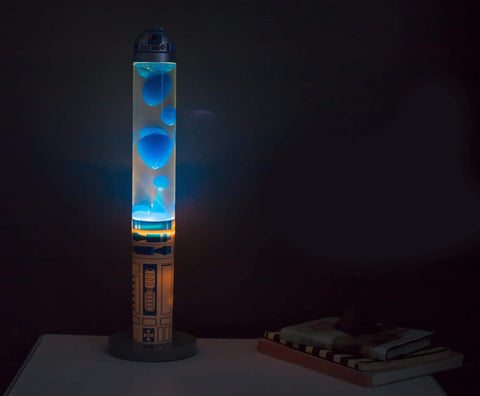STAR WARS R2-D2 3D lamp lit glow enhances cozy nights