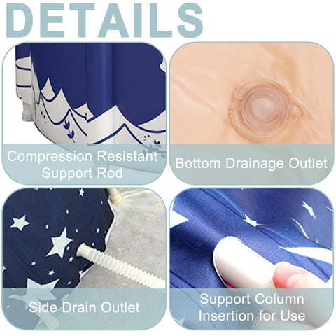 STARBRILLIANT Starry Sky B durable PVC construction ensures longevity.