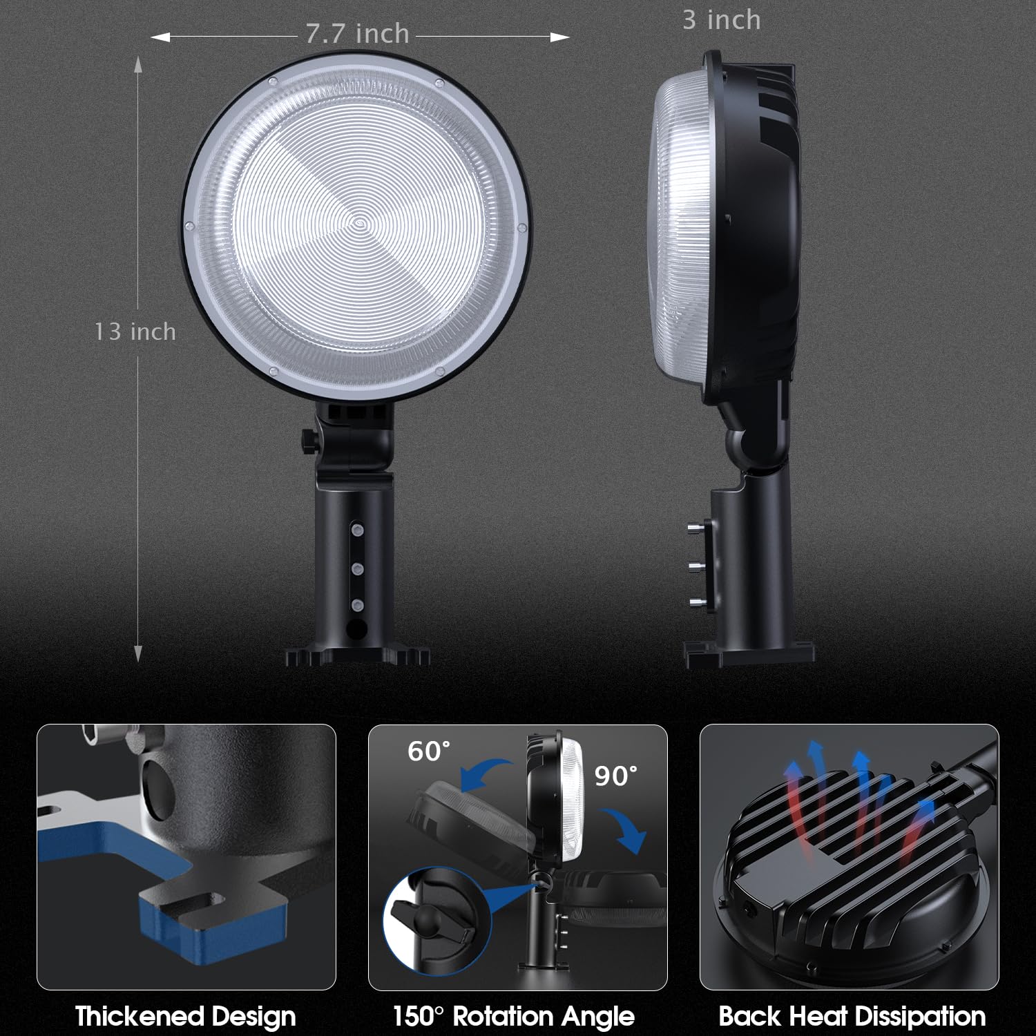 StarMoitic 20,000 lm output delivering powerful outdoor illumination
