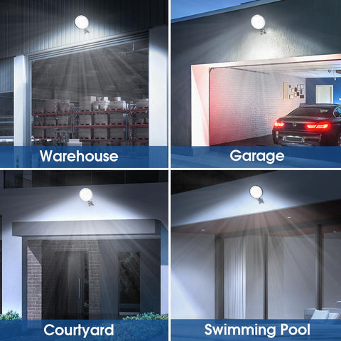 StarMoitic easy-install outdoor light suitable for wall or pole mounting