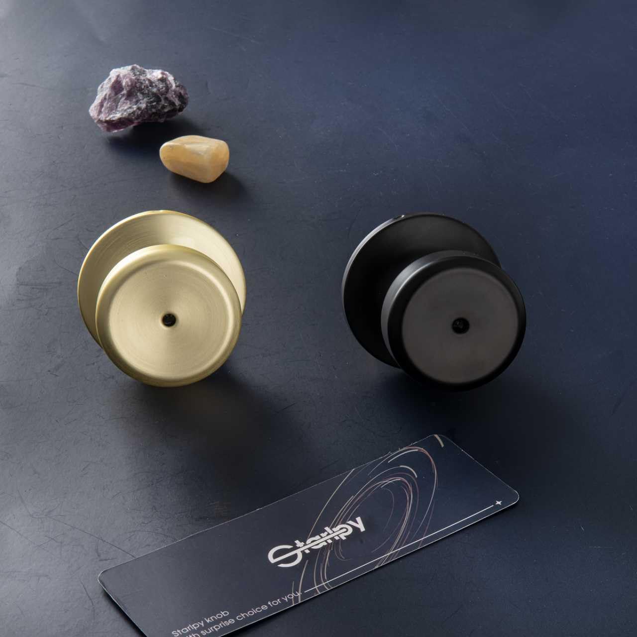 STARPTY reversible door knob for left or right-handed doors