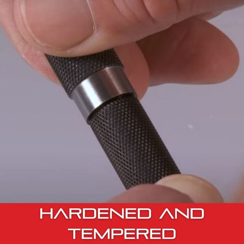 Starrett 117C four-inch length provides comfortable handheld marking