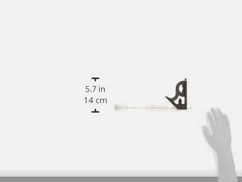 Starrett 11H-12-4R versatile layout tool for carpentry and metalwork.