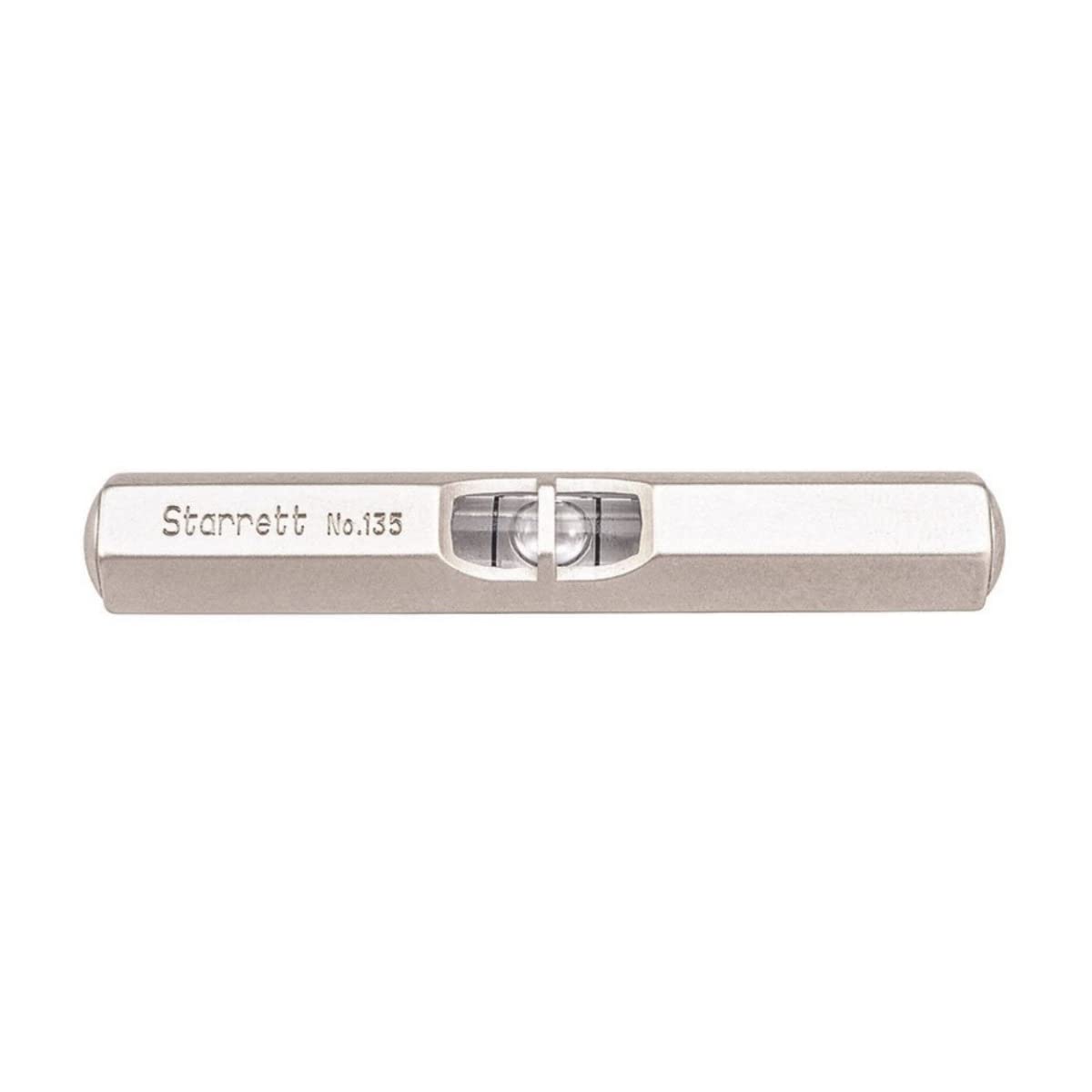 Starrett 135A pocket level front view for portable, precise readings.
