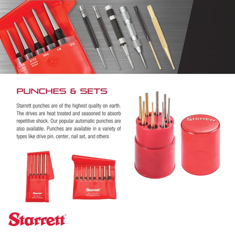 Eight-inch reach helps access recessed pins with Starrett 248PC.